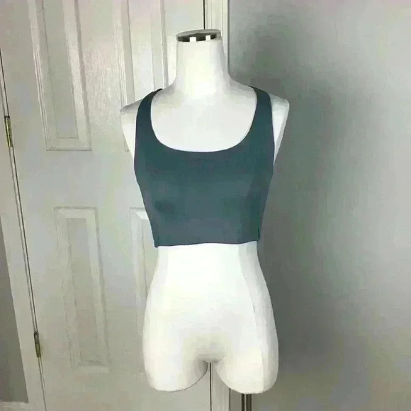 GIRLFRIEND COLLECTIVE PALOMA SPORTS BRA BLUE SIZE X-SMALL - Picture 1 of 3